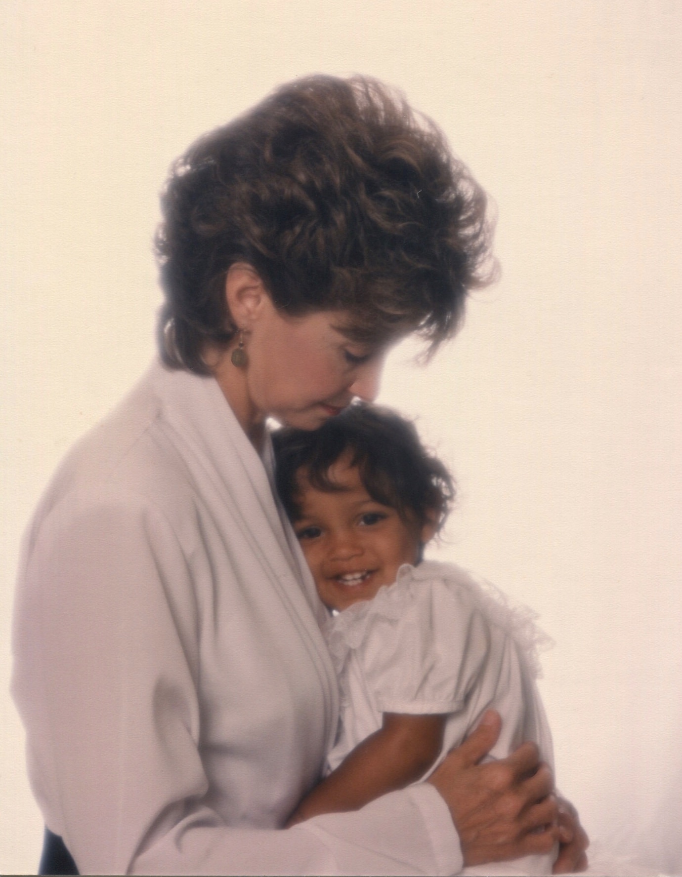 Torie and her mom as a child