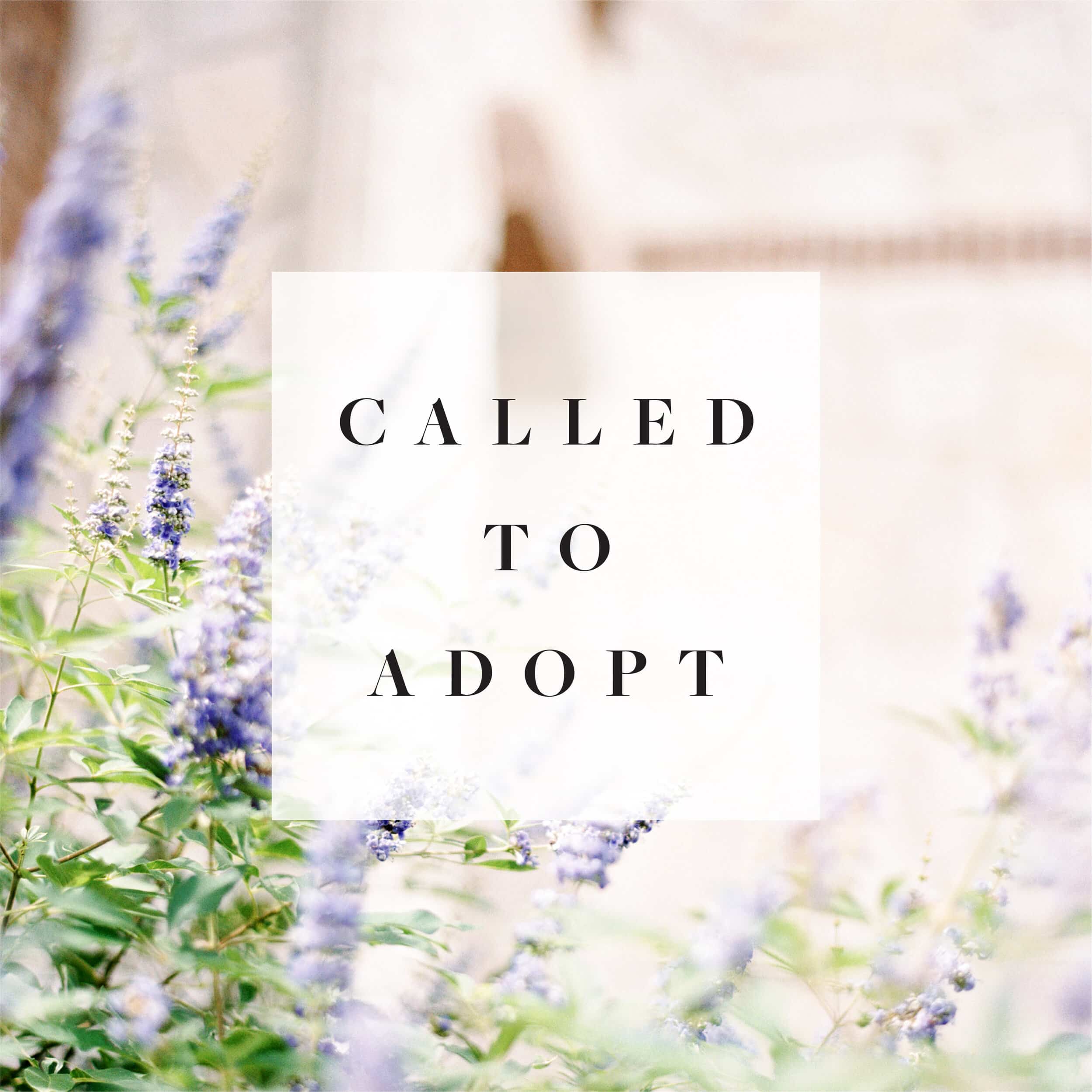 Called o adopt